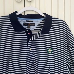 Tommy Hilfiger Golf Oak Hill C.C. Stripped Polo Shirt